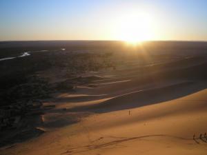 Beni Abbes posta de sol