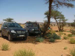 cerca de la frontera argelina