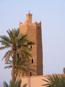 Minarete Mezquita de un Kasar