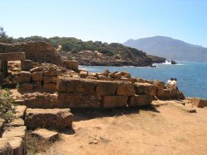 Tipaza by the sea (roman town)