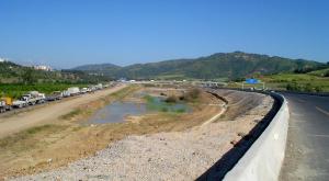 Lakhdaria la RN 5 et l'A1