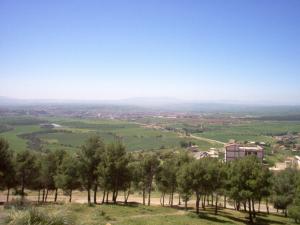 Ville de Bouira vue depuis les Ath Laâziz