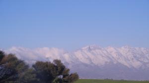 Le Djurdjura sous la neige ...