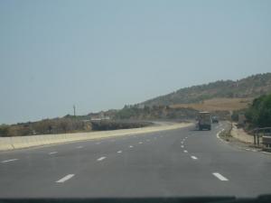 Highway before tunel