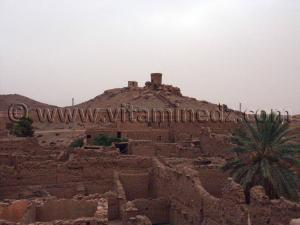 Moghrar Ettahtani ou Kalat Cheikh Bouamama, Ksar en ruine (photos Juillet 2005)