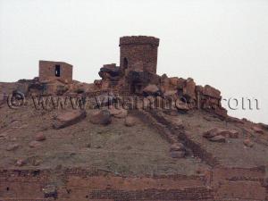 Kalaat Cheikh Bouamama, Ksar en ruine de Moghrar Ettahtani (photos Juillet 2005)