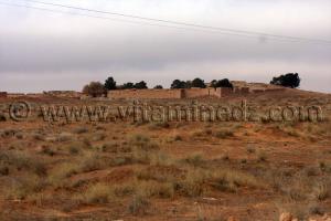 Fort militaire abandonné sur la route de Mecheria
