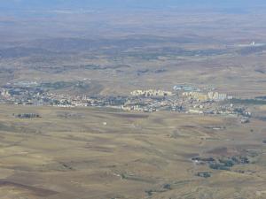 Aumale - Sour El Ghozlane vue depuis le sommet du Dirah 1810 mt