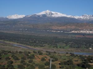 djurdjura vue du reservoir d'eau ath vouali
