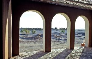 1981 - Portico a Tamanrasset - Algeria/altipiano dell' Hoggar/deserto del Sahara