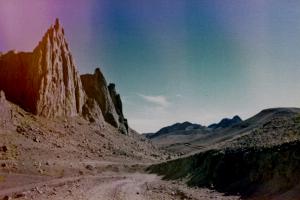 1981 - Si spengono le luci sull'altipiano dell'Hoggar - Alegeria - Deserto del sahara - Tamanrasset