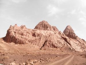 pitons, route vers l'Asskrem, Hoggar