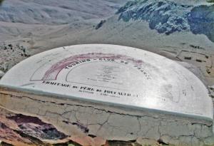 1981 - Orologio sloare dell'Eremo sull'altipiano dell'Hoggar 2780 mt/lm. - Deserto del sahara/Tamarasset