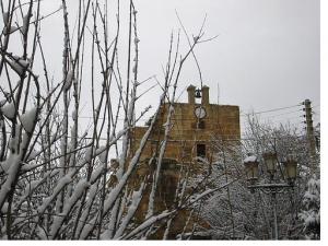 Tebessa sous la neige
