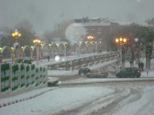 il neige à tlemcen