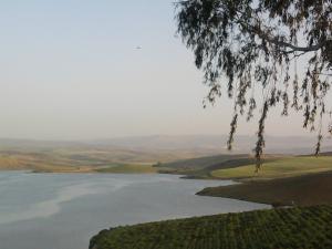 vue générale sur le barage de SEKKAK ( by A.sat)