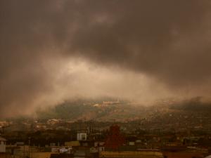 brouillard et soleil à tlemcen