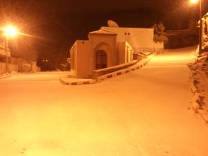 Mairie, Ain El Houtz Sous La Neige.