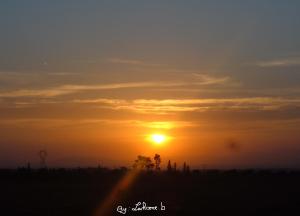 Coucher de soleil Sabra Ex Turenne du 09 octobre 2010