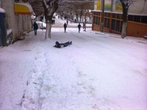 TIARET SOUS LA NEIGE