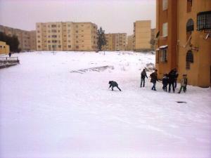 TIARET SOUS LA NEIGE