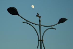 Le petit cheval... et la lune.