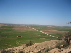 Vue à partir du monument de Ledjdar (Tiaret)