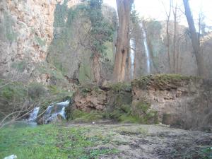 Cascade La Mina . Hiver