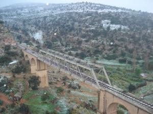 the old train bridge M