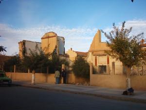 Souvenir de l'ancien CEM ( Ahmed Bouguetota) avant la fin des Travaux de démolition 19/11/2009