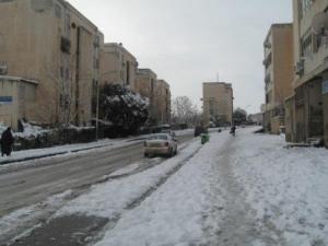 Sétif sous la neige, février 2013