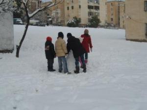 Sétif sous la neige, février 2013