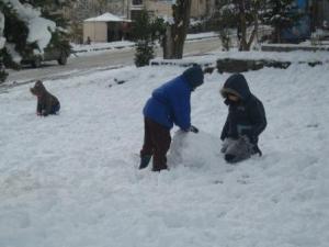 Sétif sous la neige, février 2013