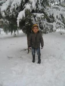 Sétif sous la neige, février 2013