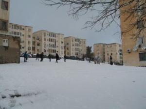 Sétif sous la neige, février 2013