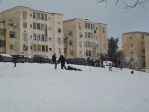 Sétif sous la neige, février 2013