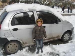 Sétif sous la neige, février 2013