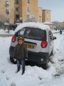 Sétif sous la neige, février 2013