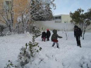 Sétif sous la neige, février 2013