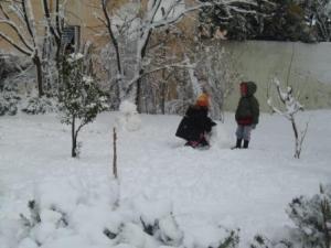 Sétif sous la neige, février 2013