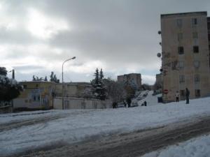 Sétif sous la neige, février 2013