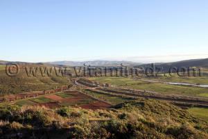 Sur les hauteurs de Rachgoun, l\'oued Tafna