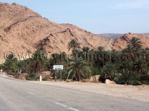 Entrée Sud de Moghrar El Fougani, (Wilaya de Naama) halte de repos sur la route du Sud