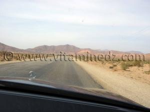 Entrée Nord de Moghrar El Fougani, (Wilaya de Naama) halte de repos sur la route du Sud