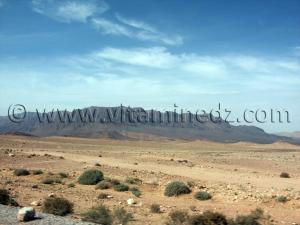 Djbel Sidi Youcef, Djbel Tarhia et Teniet Yhoudia, montagnes separant Figuig (Maroc) de Beni Ounif (Algerie)