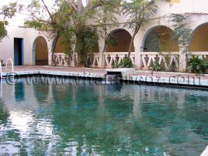 La piscine municipale de Beni Abbes est alimentée par une source d'eau pure sortant à 24º C (chaude l'hiver, rafraîchissante l'été)