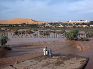 Photos la crue de Oued Saoura en Novemvre 2006 Beni Abbes (Wilaya de Bechar)