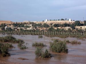 Photos de Beni Abbes (Wilaya de Bechar) avec la crue de Oued Saoura en Novemvre 2006