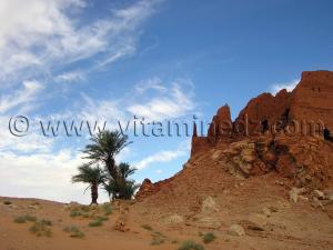 Un des ksour de Guentoure, à l\'abandon 70 km à l\'ouest de Timimoun, Wilaya d\'Adrar