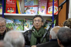 BRAHIM HADJ SLIMANE au Printemps des Poètes à la Librairie Alili (Tlemcen - Algérie)